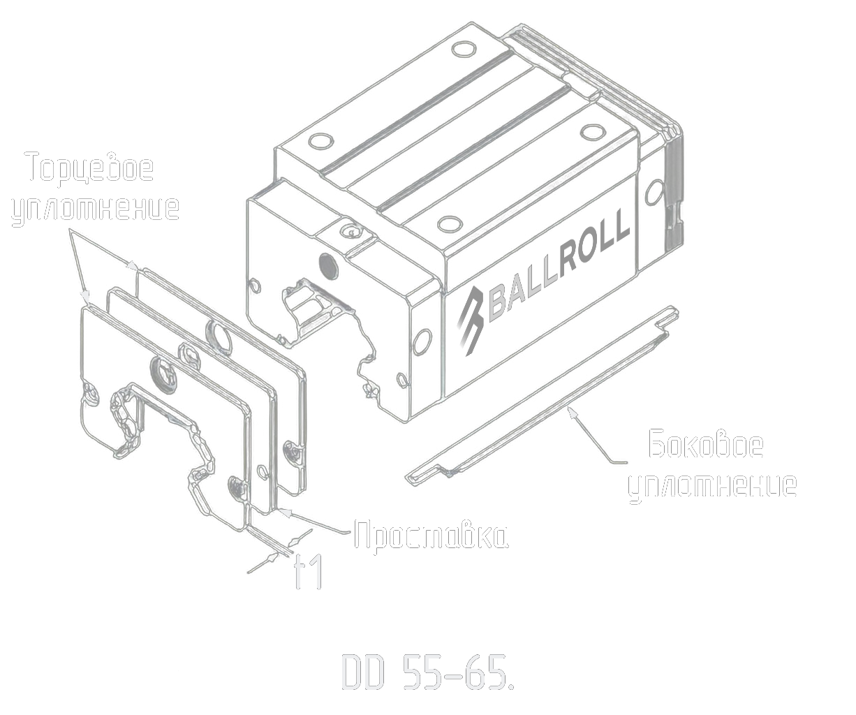 Аксессуар BR-HG55DD BallRoll